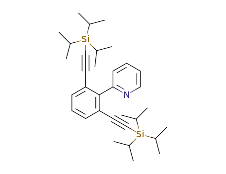 2-(2,6-bis((triisopropylsilyl)ethynyl)phenyl)pyridine