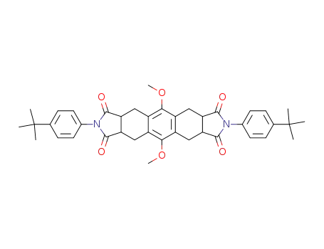 N,N'-bis(4-tert-butylphenyl)-9,10-dimethoxy-1,2,3,4,5,6,7,8-octahydro-2,3,6,7-anthracenetetracarboxylic 2,3:6,7-diimide