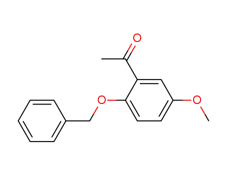 Molecular Structure of 65547-82-2 (2'-benzyloxy-5'-methoxyacetophenone)