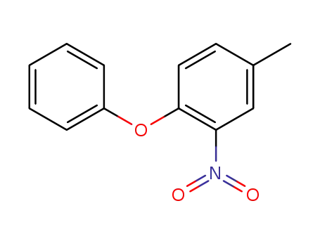 Molecular Structure of 2172-90-9 (4-Methyl-2-nitro-1-phenoxybenzene)