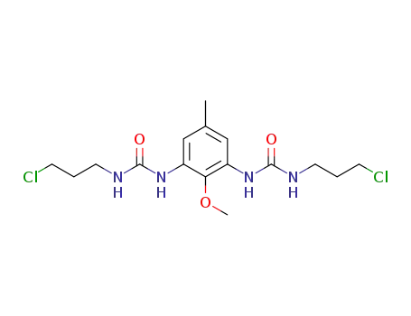 1-(3-Chloro-propyl)-3-{3-[3-(3-chloro-propyl)-ureido]-2-methoxy-5-methyl-phenyl}-urea
