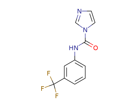 Molecular Structure of 102422-29-7 (1H-Imidazole-1-carboxamide, N-[3-(trifluoromethyl)phenyl]-)