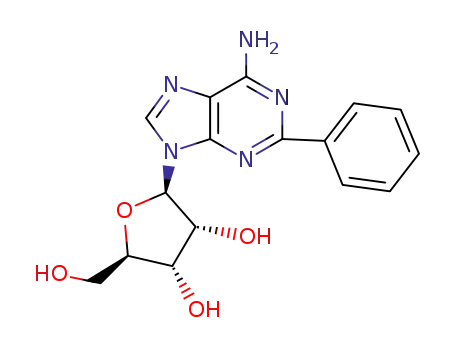 Molecular Structure of 37151-14-7 (2-PHENYLADENOSINE)