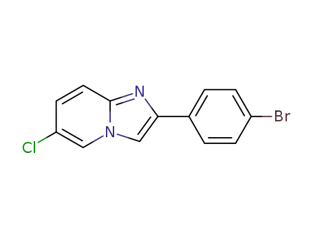 2- (4- 브로 모 페닐) -6- 클로로 이미 다조 [1,2-A] 피리딘