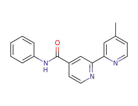 Molecular Structure of 1447716-06-4 (4-methyl-N-phenyl-(2,2'-bipyridine)-4-carboxamide)