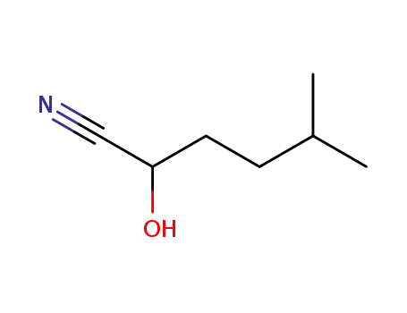 2-Hydroxy-5-methyl-hexanenitrile