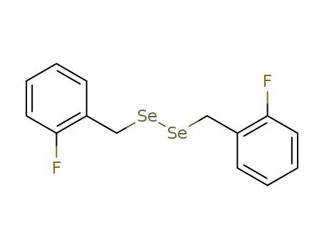 Molecular Structure of 823178-70-7 (Diselenide, bis[(2-fluorophenyl)methyl])