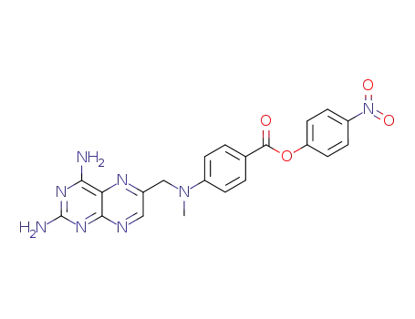 p-nitrophenyl-4-amino-4-deoxy-N<sup>10</sup>-methylpteroate