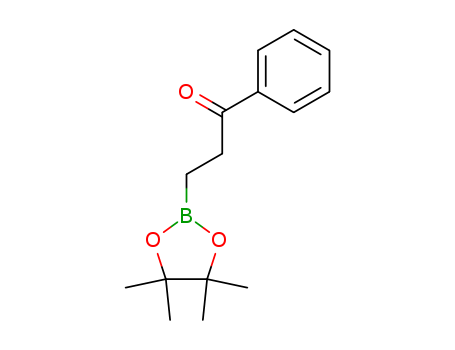 1-phenyl-3-(4,4,5,5-tetramethyl-1,3,2-dioxaborolan-2-yl)propan-1-one