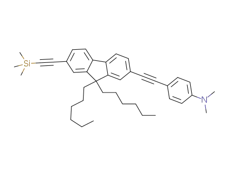 4-({9,9-dihexyl-7-[(trimethylsilyl)ethynyl]-9H-fluoren-2-yl}ethynyl)-N,N-dimethylaniline