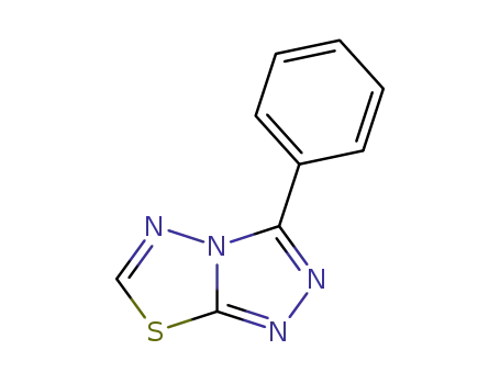 1,2,4-Triazolo[3,4-b][1,3,4]thiadiazole, 3-phenyl-