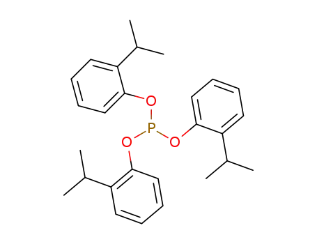 Molecular Structure of 31502-35-9 (Phenol, 2-(1-methylethyl)-, phosphite (3:1))