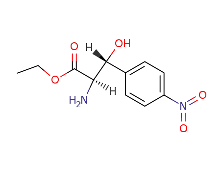 (2<i>R</i>,3<i>R</i>)-2-amino-3-hydroxy-3-(4-nitro-phenyl)-propionic acid ethyl ester