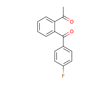 Molecular Structure of 1382623-98-4 (1-[2-(4-fluorobenzoyl)phenyl]ethanone)