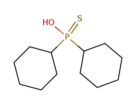 dicyclohexyl thiophosphinic acid