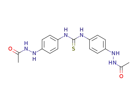 1,3-Bis[4-(2-acetylhydrazino)phenyl]thiourea