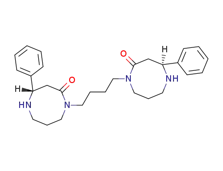 1,4-bis<(S)-(-)-2-oxo-4-phenyl-1,5-diazacyclooctanyl>-butane