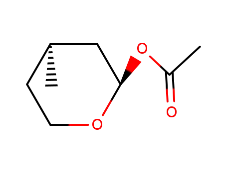 Molecular Structure of 937-46-2 (2H-Pyran-2-ol, tetrahydro-4-methyl-, acetate, cis-)