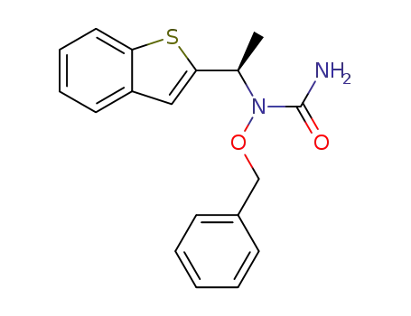 (R)-(-)-N-[1-(benzo[b]thiophen-2-yl)ethyl]-N-benzyloxy-urea