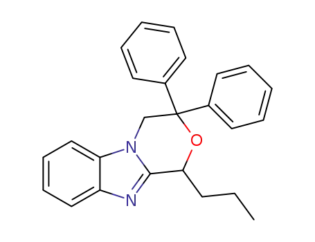 3,3-diphenyl-1-propyl-3,4-dihydro-1H-benzo[4,5]imidazo[2,1-c][1,4]oxazine