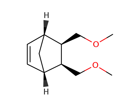 Molecular Structure of 172926-02-2 ((1R,4S,5S,6R)-5,6-bis(methoxymethyl)bicyclo[2.2.1]hept-2-ene)