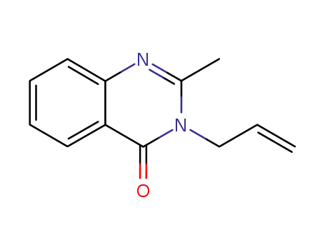 Molecular Structure of 833-32-9 (4(3H)-Quinazolinone, 2-methyl-3-(2-propenyl)-)