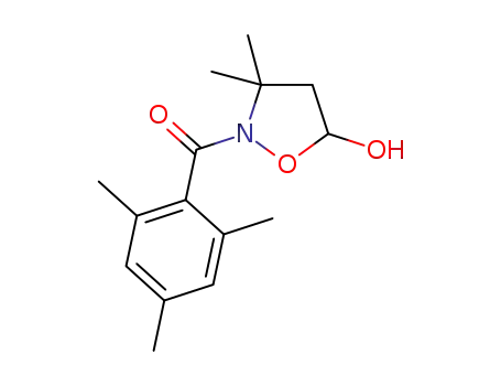 N-mesitoyl-3,3-dimethyl-5-hydroxy-1,2-isoxazolidine