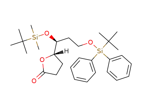 (S)-5-[(S)-2,2,3,3,10,10-hexamethyl-9,9-diphenyl-4,8-dioxa-3,9-disilaundecan-5-yl]dihydrofuran-2(3H)-one