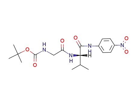 {[(S)-2-Methyl-1-(4-nitro-phenylcarbamoyl)-propylcarbamoyl]-methyl}-carbamic acid tert-butyl ester