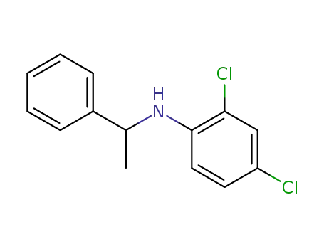 2,4-dichloro-N-(1-phenylethyl)aniline