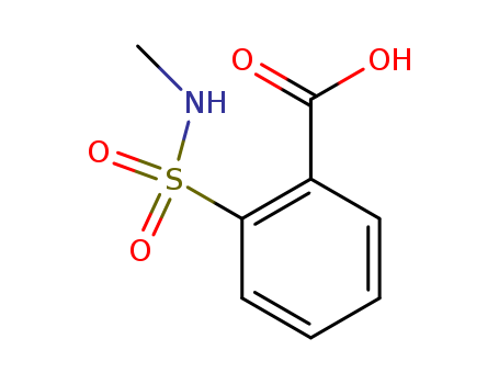 Benzoic acid, 2-[(methylamino)sulfonyl]-