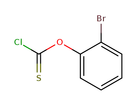 Molecular Structure of 769-80-2 (2-BROMOPHENYL CHLOROTHIOFORMATE)