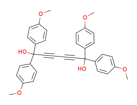 1,1,6,6-tetrakis(p-methoxyphenyl)hexa-2,4-diyne-1,6-diol