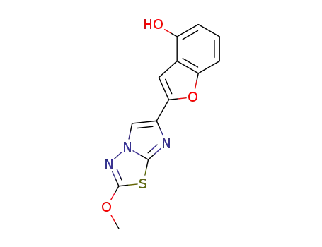 2-(2-methoxyimidazo[2,1-b][1,3,4]thiadiazol-6-yl)benzofuran-4-ol