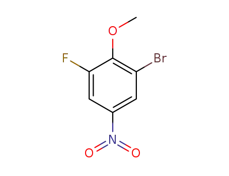 2-BROMO-6-FLUORO-4-NITROANISOLE
