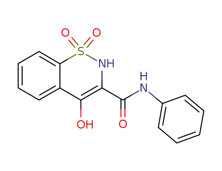 2H-1,2-Benzothiazine-3-carboxamide, 4-hydroxy-N-phenyl-,
1,1-dioxide