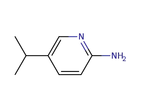 Molecular Structure of 603310-75-4 (5-(1-Methylethyl)-2-pyridinamine)