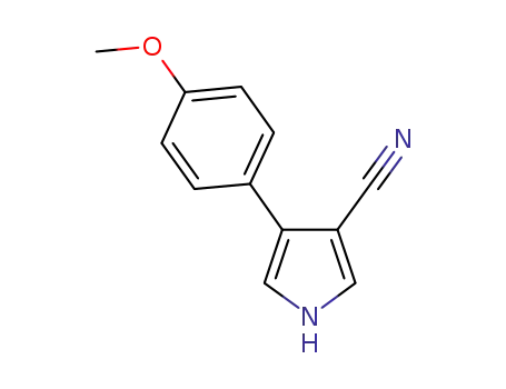 4-(4-METHOXYPHENYL)-1H-피롤-3-카보니트릴
