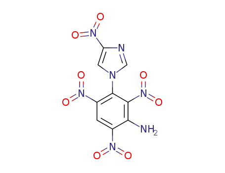 Molecular Structure of 1429324-88-8 (1-(3'-amino-2',4',6'-trinitrophenyl)-4-nitroimidazole)