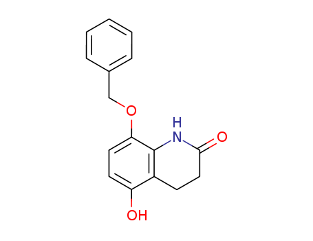 2(1H)-Quinolinone, 3,4-dihydro-5-hydroxy-8-(phenylmethoxy)-