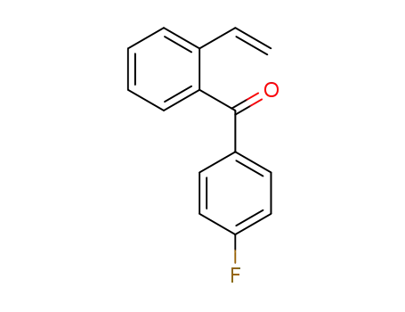(4-fluorophenyl)(2-vinylphenyl)methanone