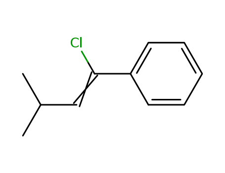 Benzene, (1-chloro-3-methyl-1-butenyl)-