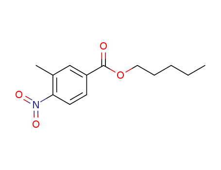 Molecular Structure of 1596172-38-1 (pentyl 3-methyl-4-nitrobenzoate)