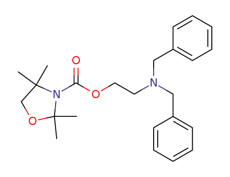 2-(N,N-Dibenzylamino)ethyl 2,2,4,4-tetramethyl-1,3-oxazolidine-3-carboxylate