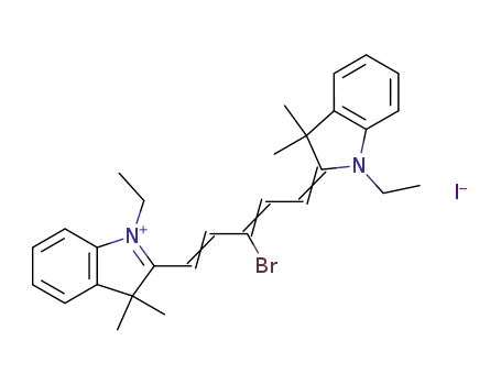 indodicarbo-μ-(bromo) cyanine iodide