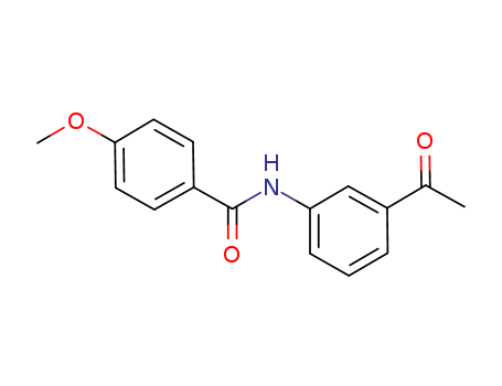 N-(3-acetylphenyl)-4-methoxybenzamide