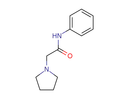 Molecular Structure of 15350-98-8 (N-phenyl-2-(pyrrolidin-1-yl)acetamide)