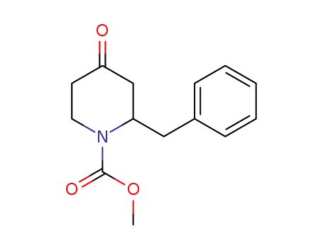 methyl 2-benzyl-4-oxopiperidine-1-carboxylate