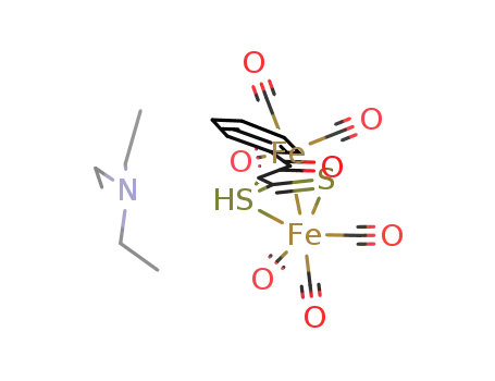 [HNEt<sub>3</sub>][Fe<sub>2</sub>(CO)<sub>6</sub>(μ-PhCOCH<sub>2</sub>CS<sub>2</sub>)]