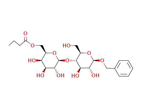 benzyl 6'-O-butyryl-β-lactoside